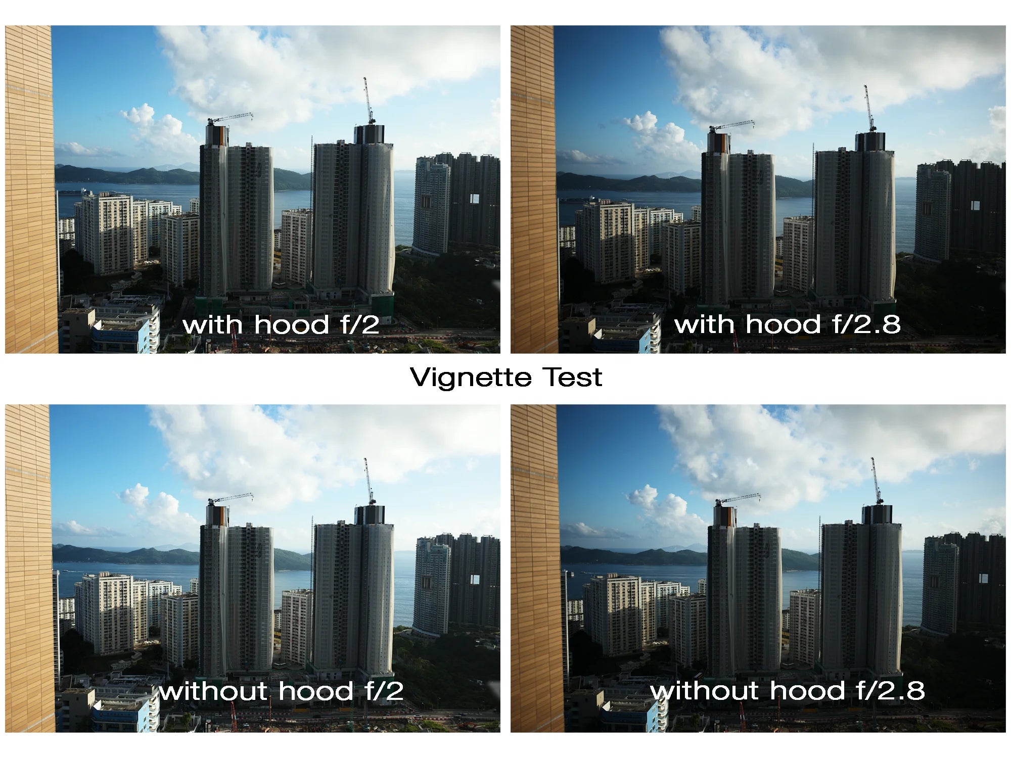 Square Lens Hood Set for Voigtlander 28mm APO-Lanthar