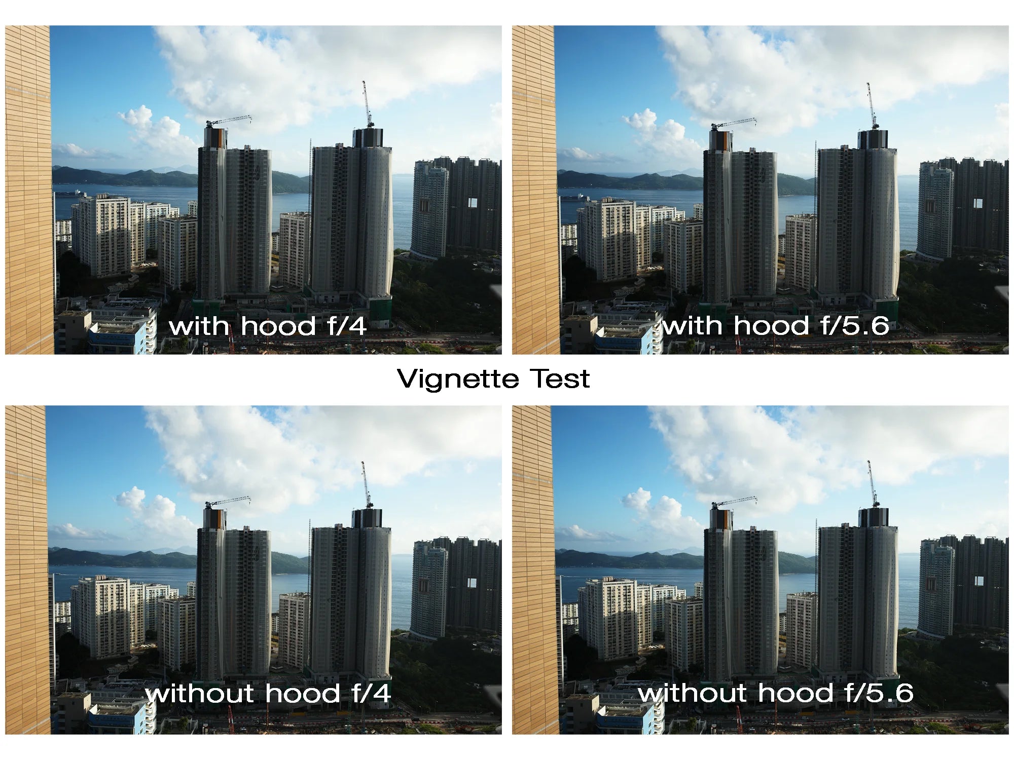 Square Lens Hood Set for Voigtlander 28mm APO-Lanthar