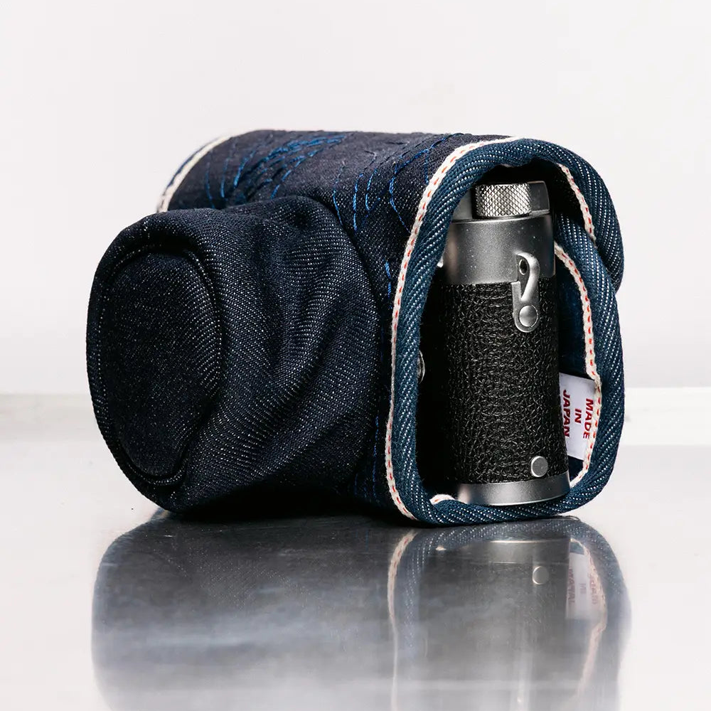 完売 Ima:zine 別注 LESS TAILOR ジャケット F 紺 RMC Japan x LSKamera Selvage Denim Camera Jacket | Made in Japan