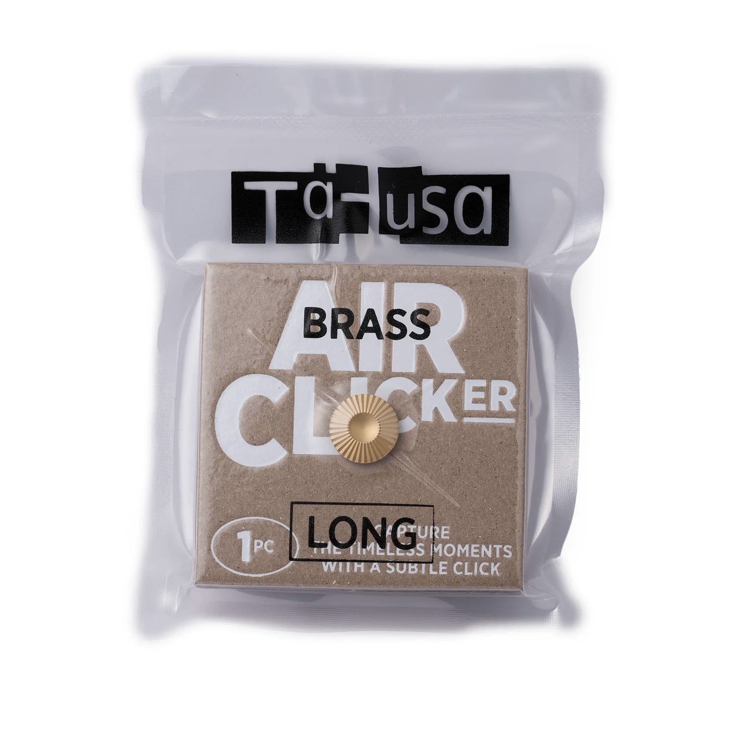 air-clicker-tahusa-soft-release-button-leica-rangefinder-camera-shutter-screw-thread-photography-accessory-brass-raw-gold-fujifilm-nikon-fit-packaging