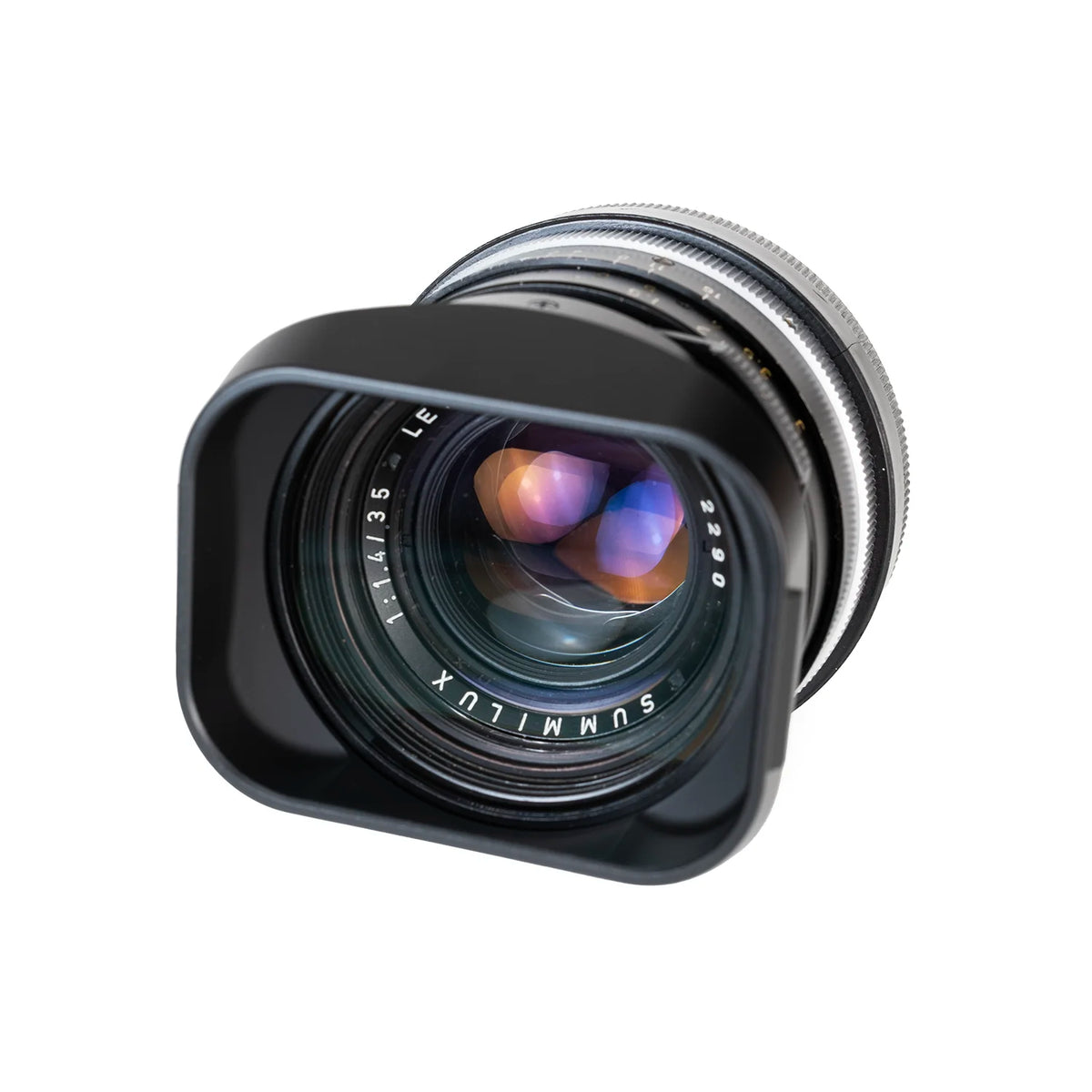 Square Lens Hood for Leica Summilux / Summicron 35mm (Black)