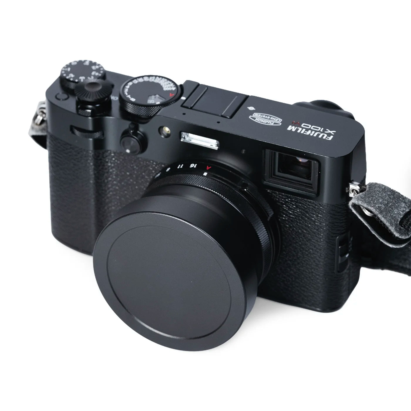 square-lens-hood-for-fujifilm-x100vi-x100-fuji-digital-camera-aluminum-style-accessories-shade-front-cap-black-circular-sleek