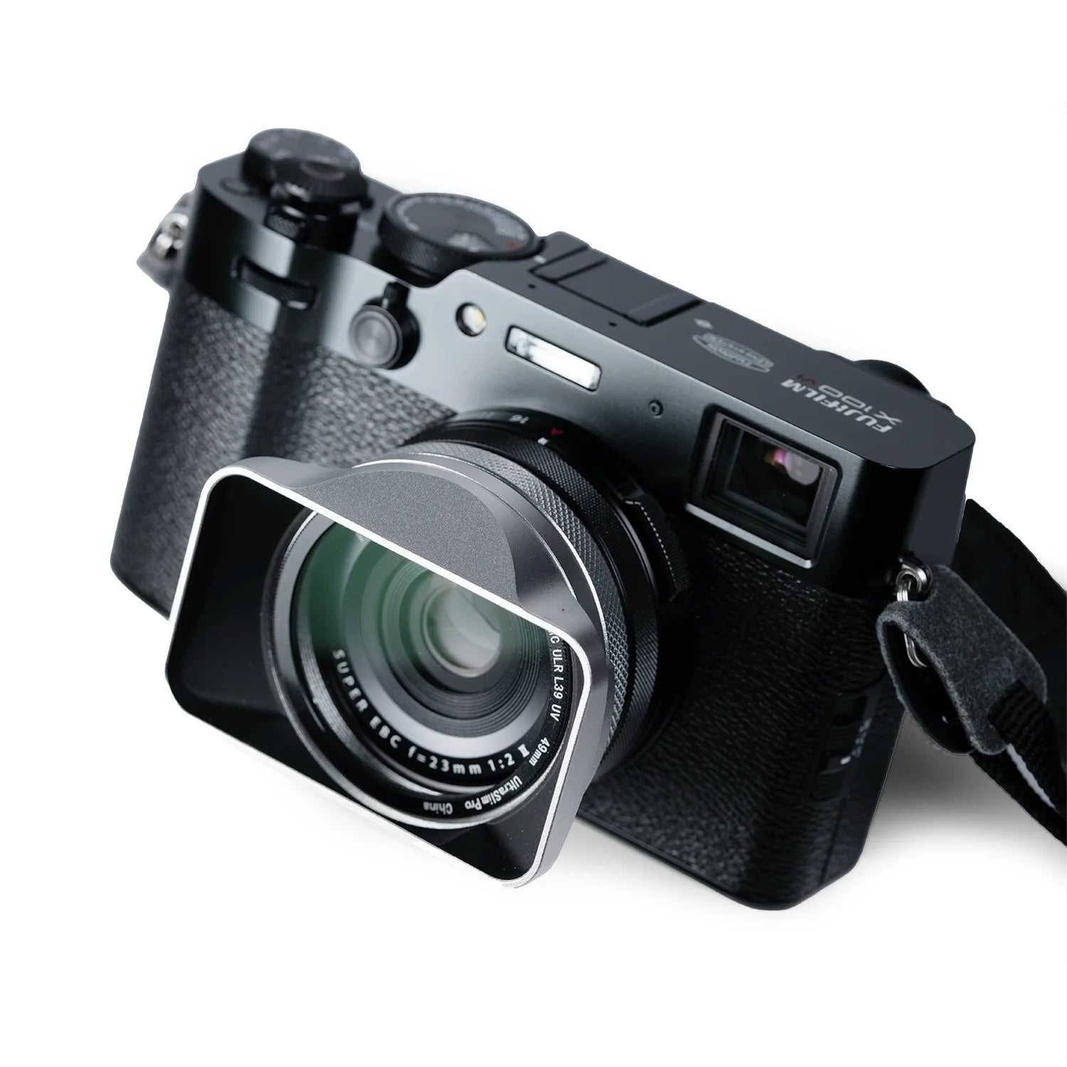 square-lens-hood-for-fujifilm-x100vi-x100-fuji-digital-camera-aluminum-style-accessories-shade-front-cap-silver-5