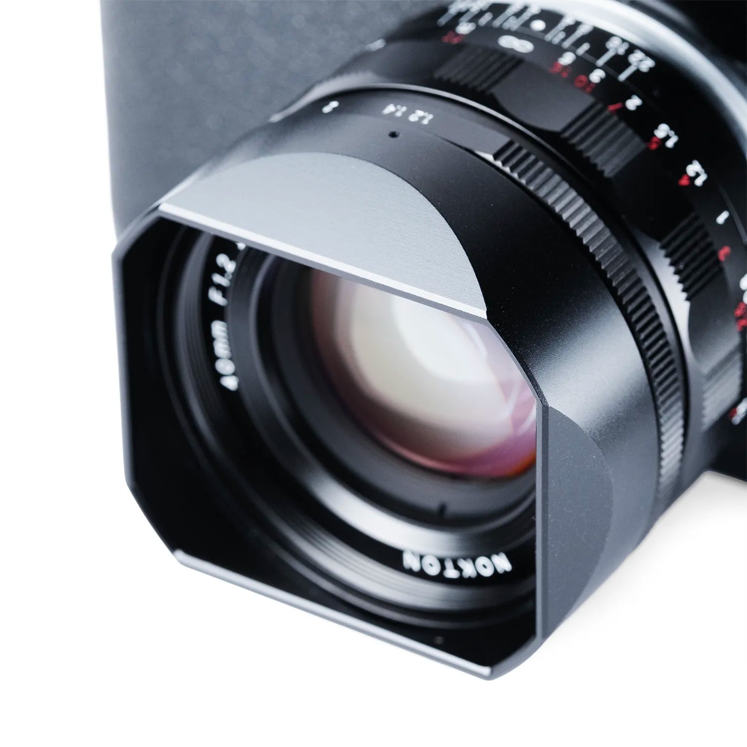square-lens-hood-voigtlander-nokton-35-40-50-35mm-40mm-50mm-f1.2-1.2-aspherical-asph-vm-lens-shade-metal-style-sleek-black-aluminum-newer-generation-latest