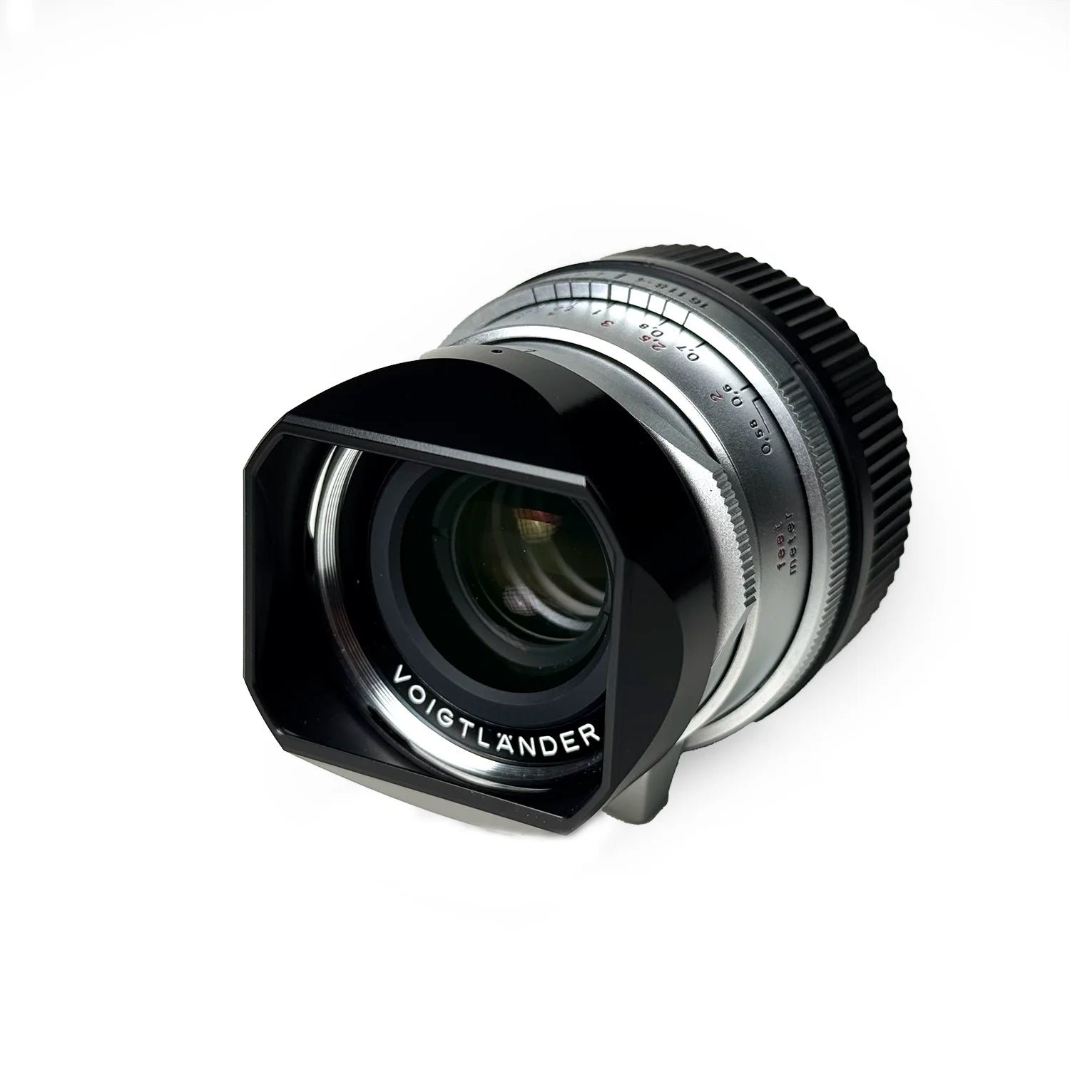Mandler 35mm F2 7枚玉復刻 TAHUSA SQUARE HOOD Square Lens Hood Set for Voigtlander Ultron 35mm (Black Paint Brass)