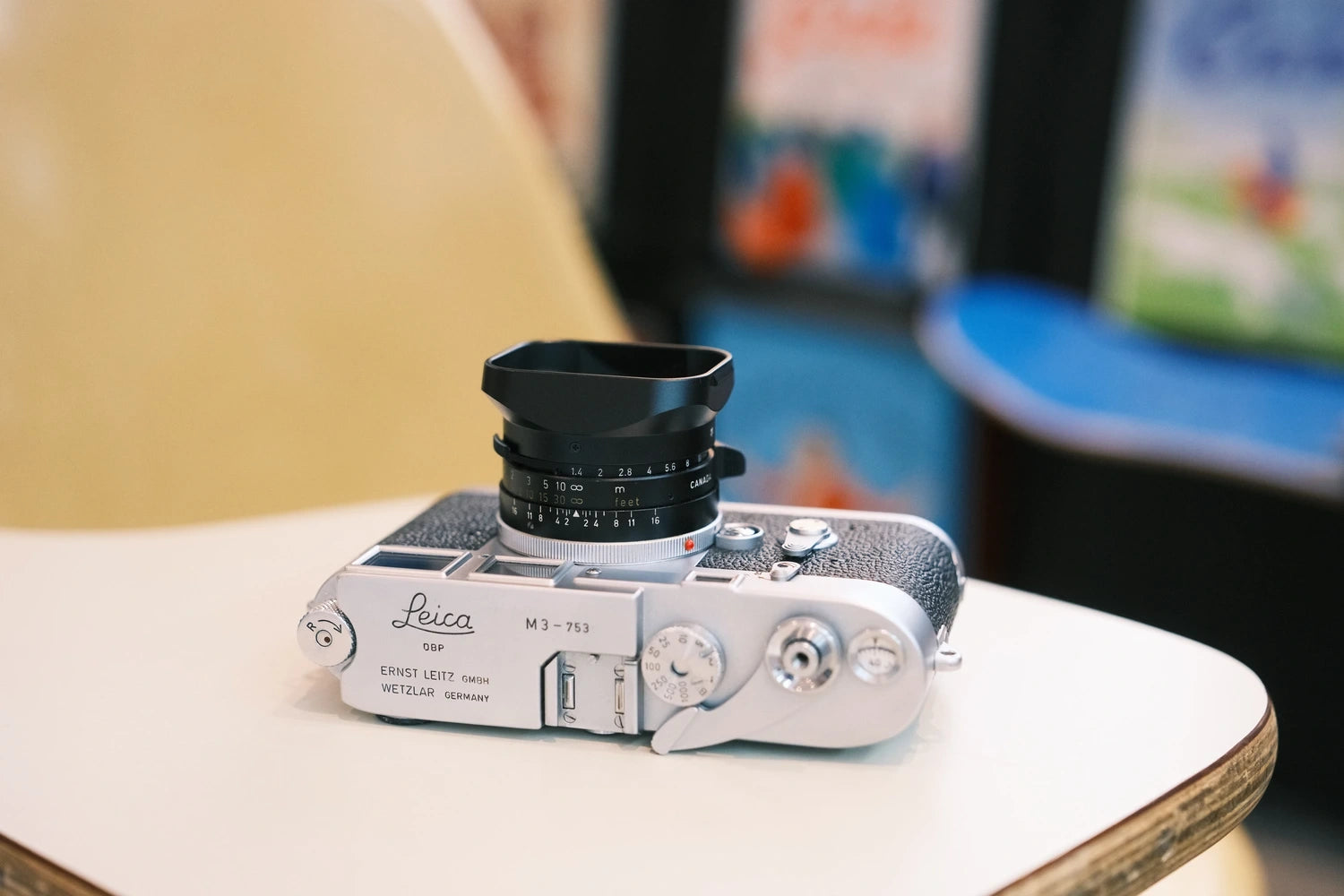 Square Lens Hood for Leica Summilux / Summicron 35mm (Black)