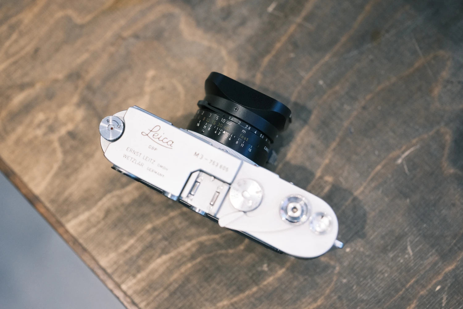 Square Lens Hood for Leica Summilux / Summicron 35mm (Black)