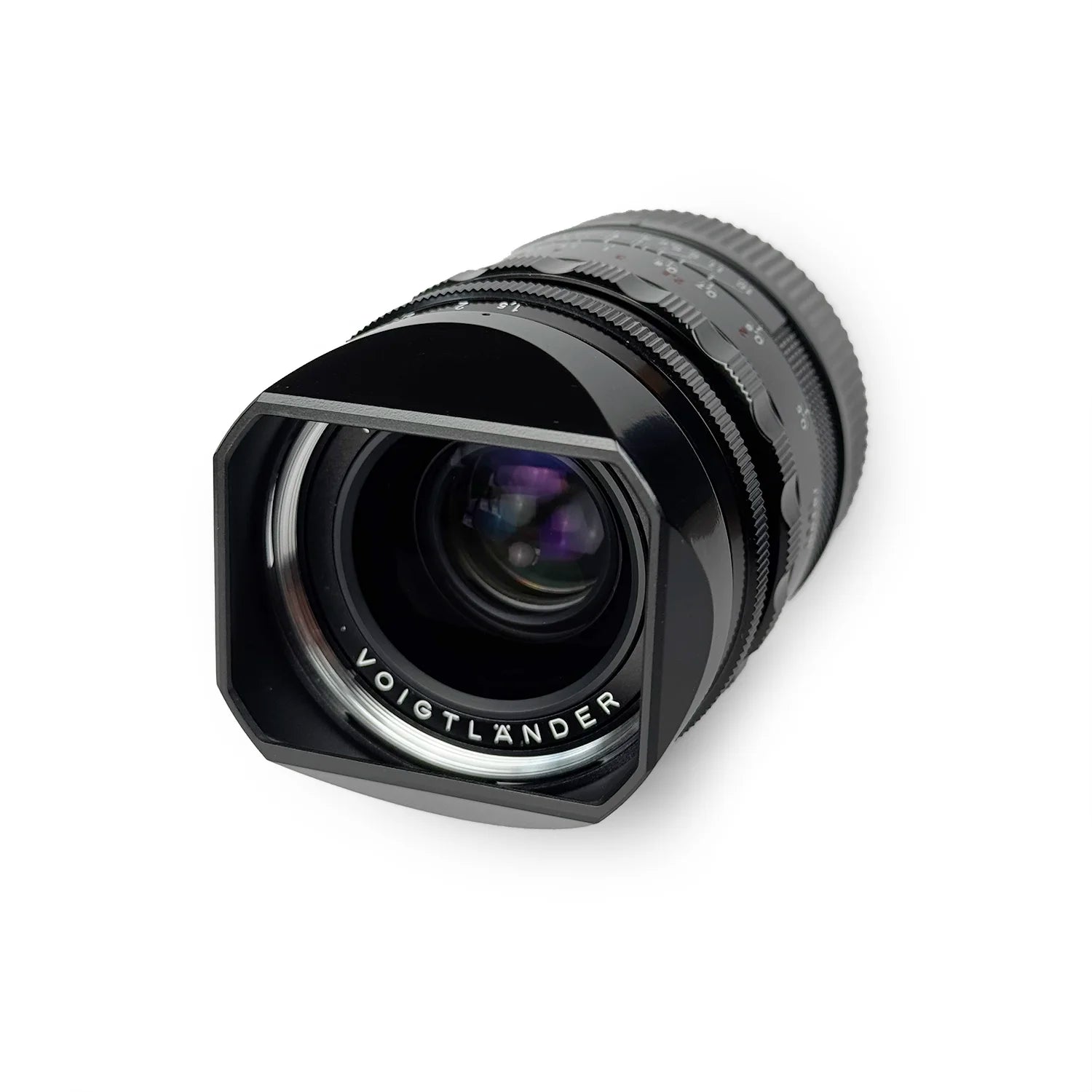 voigtlander-35mm-f1.4-1.4-35-50-50mm-40mm-28-28mm-nokton-asph-vm-classic-lens-hood-brass-made-square-style-fit-stylish-design-alternative-replacement-black-paint-leica-m-mount-improve