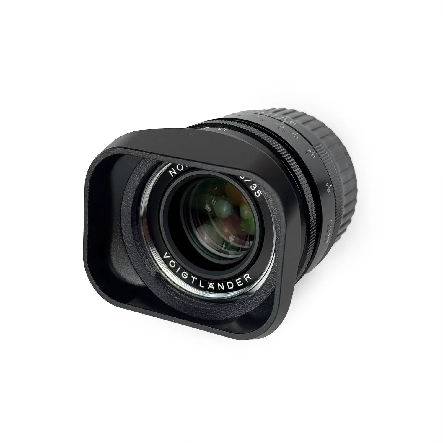 voigtlander-35mm-f1.5-1.5-35-nokton-asph-aspherical-AA-lens-hood-aluminium-made-square-style-fit-stylish-design-alternative-replacement-black-front-leica-m-mount-type-2