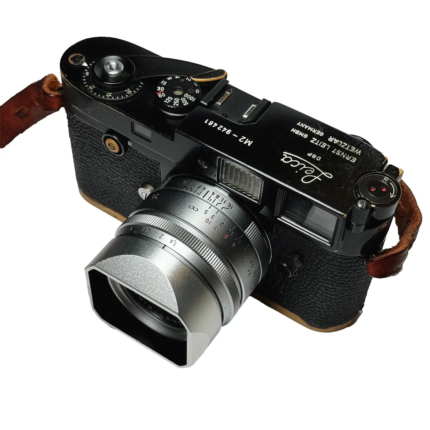 voigtlander-35mm-f1.5-1.5-35-nokton-asph-aspherical-AA-lens-hood-aluminium-made-square-style-fit-stylish-design-alternative-replacement-silver-front-leica-m-mount-new-13