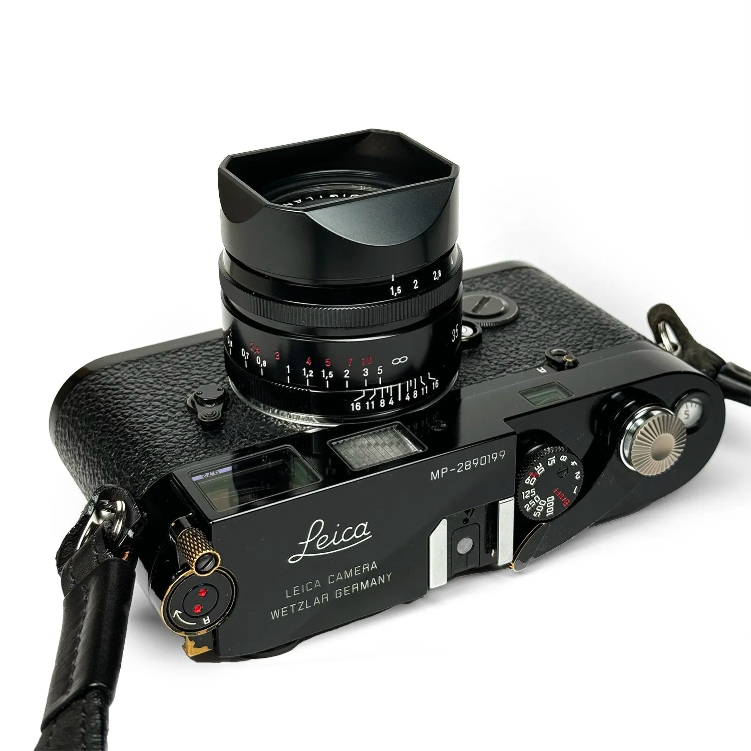 voigtlander-35mm-f1.5-1.5-35-nokton-asph-vm-aspherical-AA-lens-hood-brass-made-square-style-fit-stylish-design-alternative-replacement-black-paint-leica-m-mount-improved-9