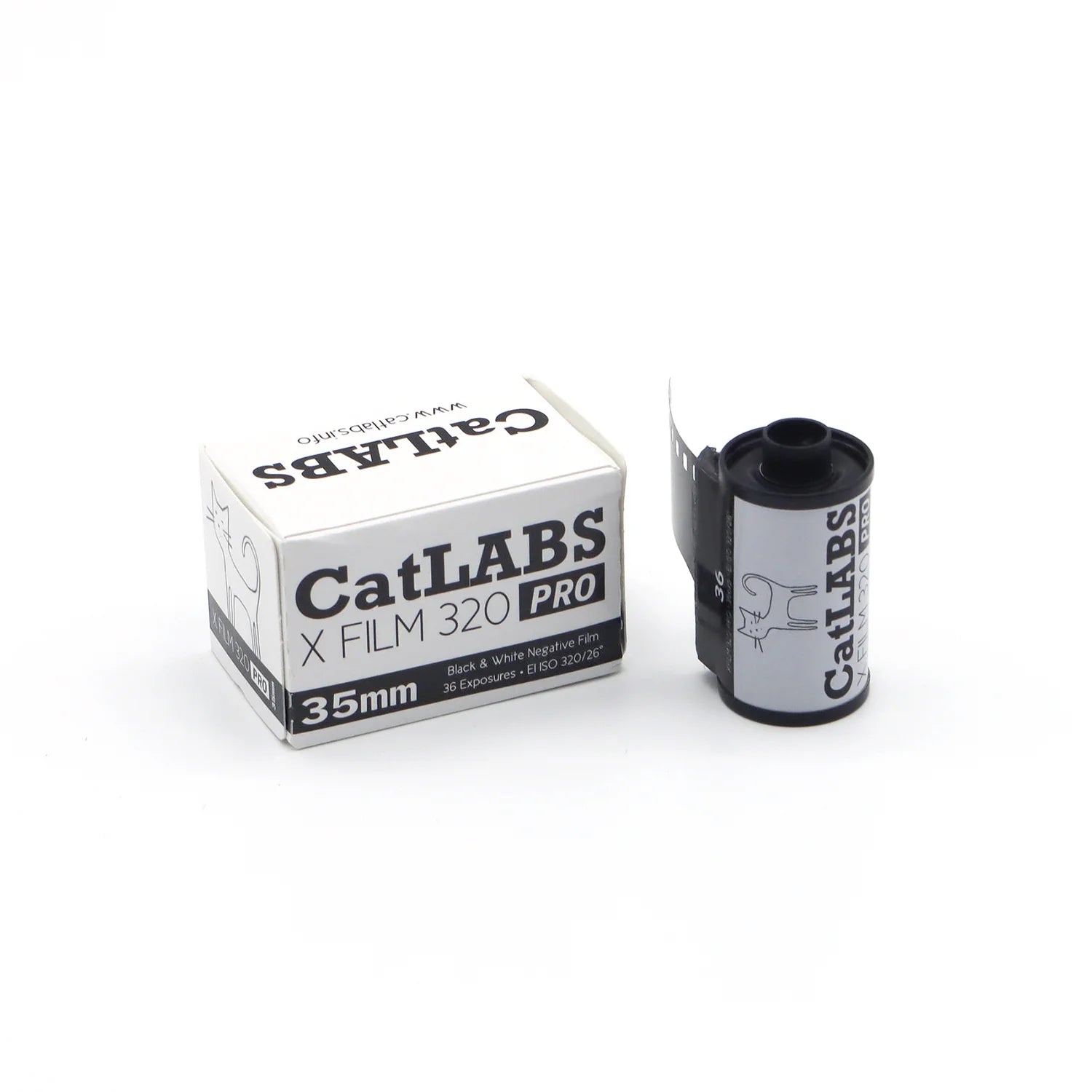 CatLABS X FILM 320 Pro 35mm Black and White Negative Film