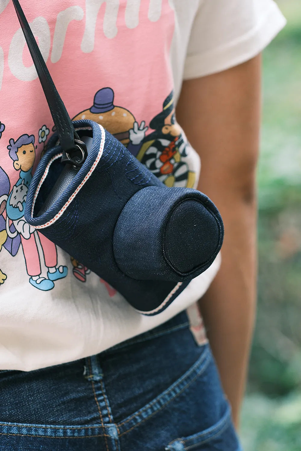 RMC-Japan-x-LSKamera-camera-jacket-wrap-layer-accessories-camera-compact-denim-protective-small-size-details-sewing