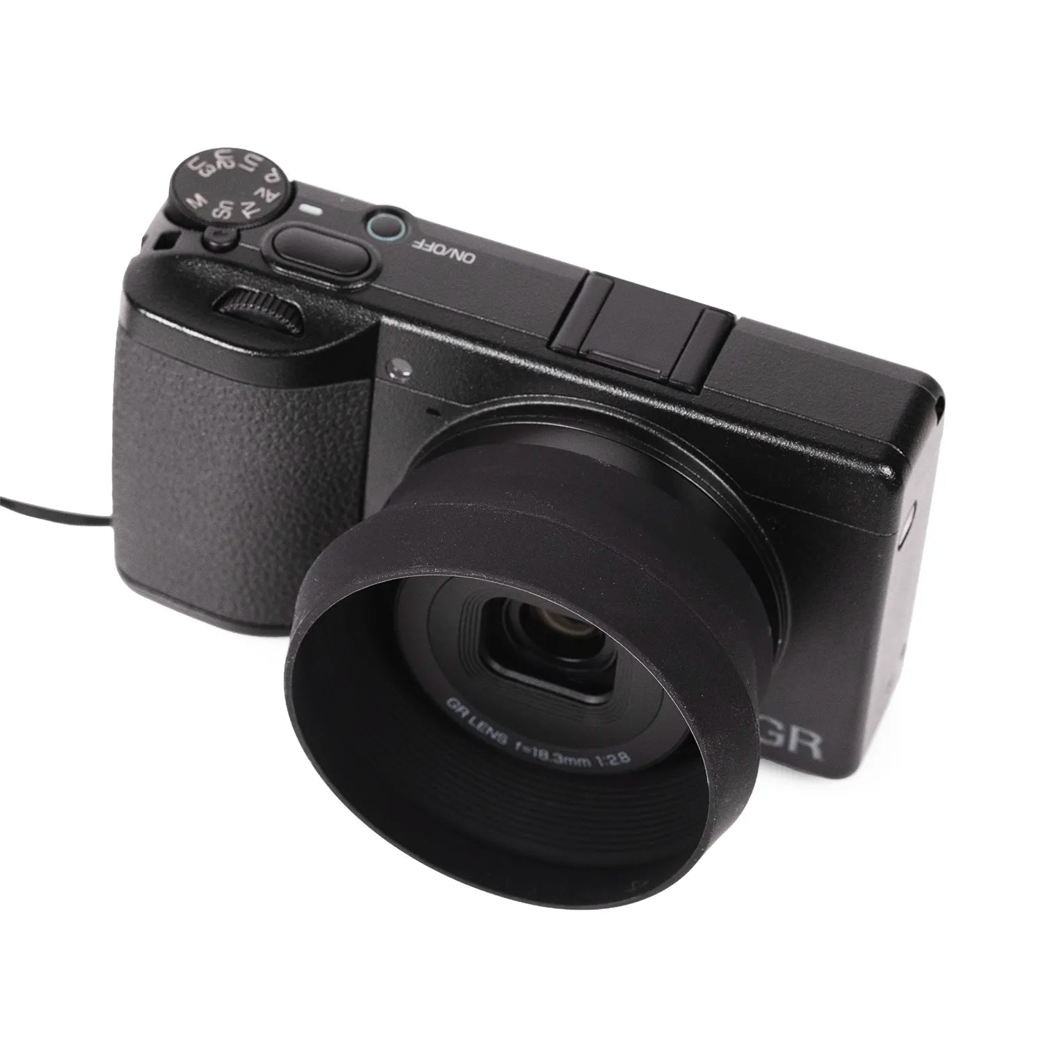 Collapsible Rubber Lens Hood for Ricoh GRIV