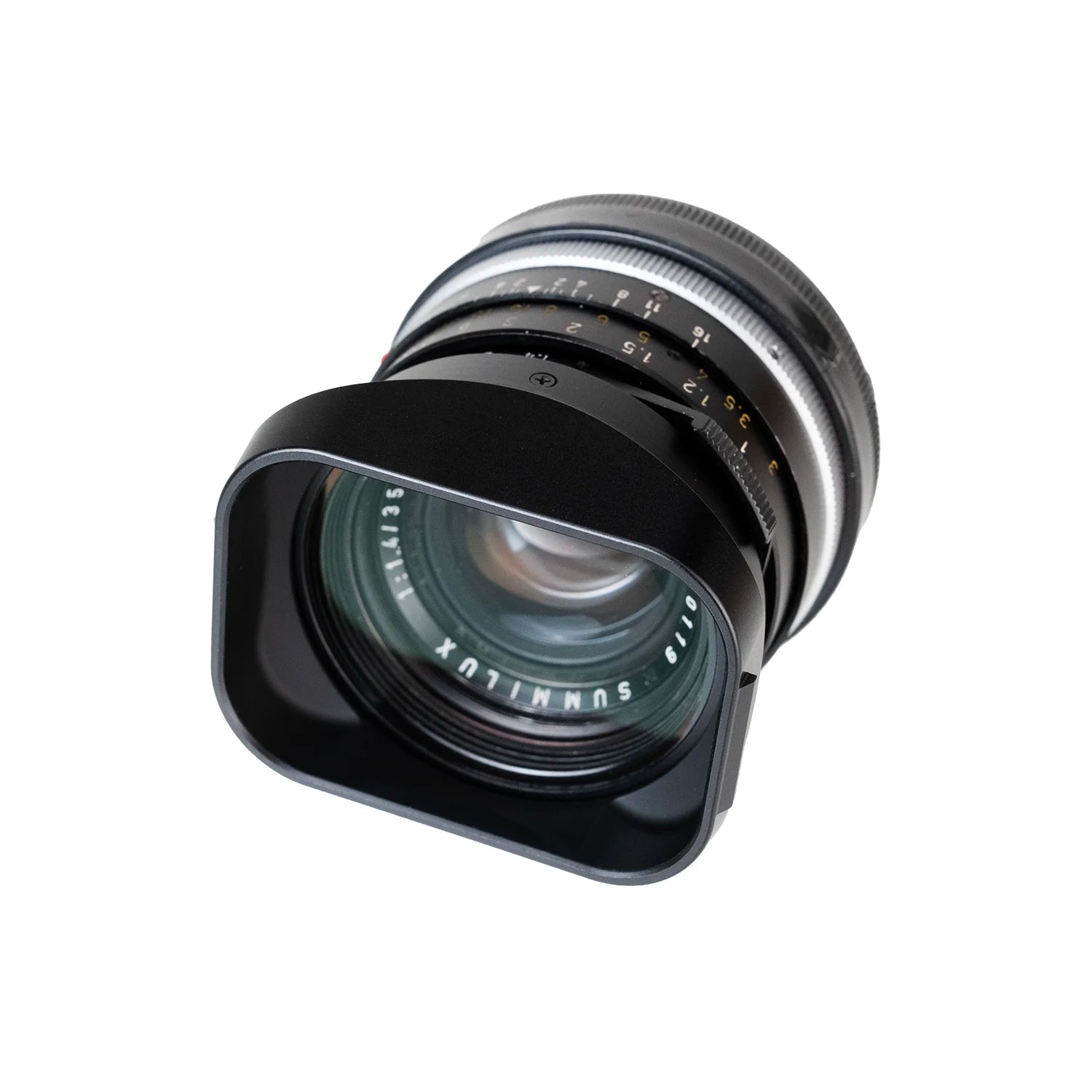 Square Lens Hood for Leica Summilux / Summicron 35mm (Black)
