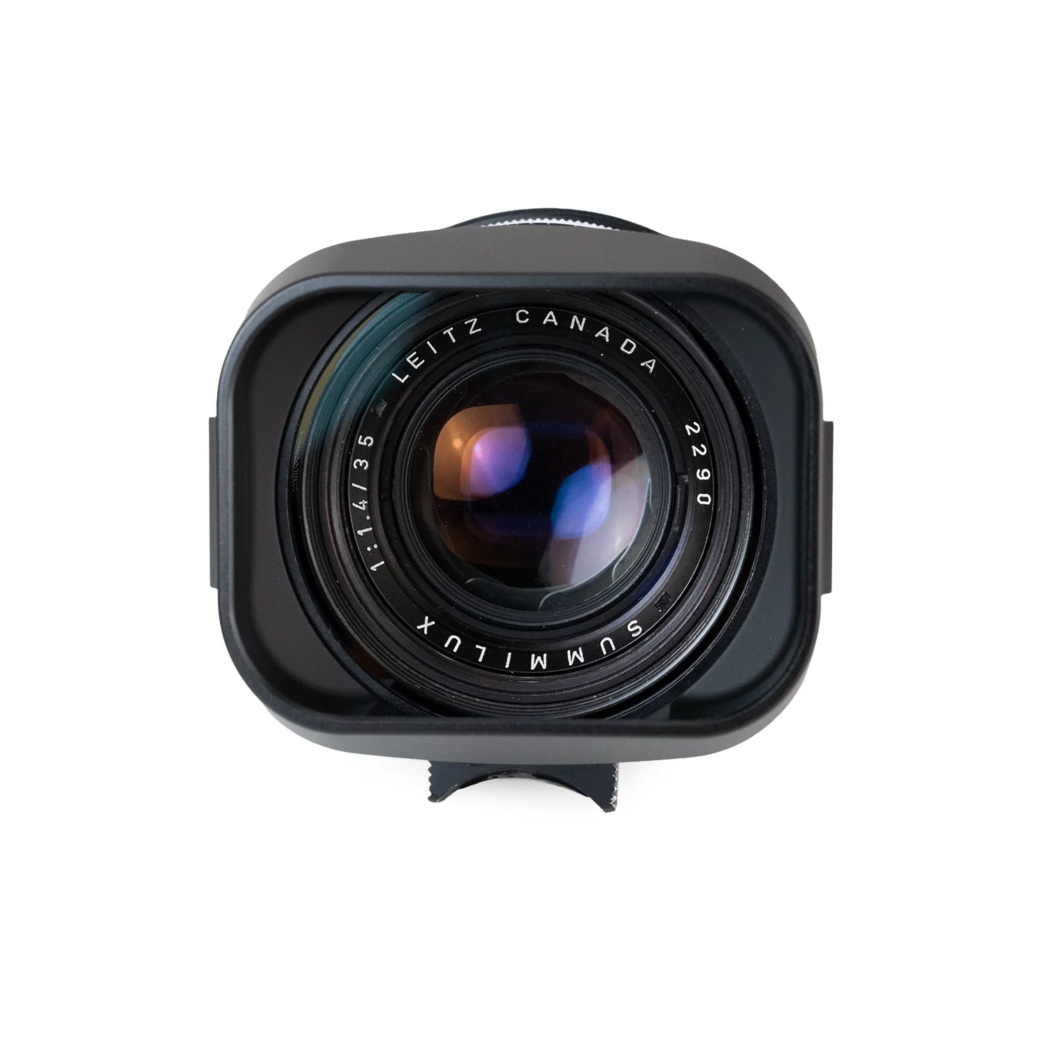 Square Lens Hood for Leica Summilux / Summicron 35mm (Black)