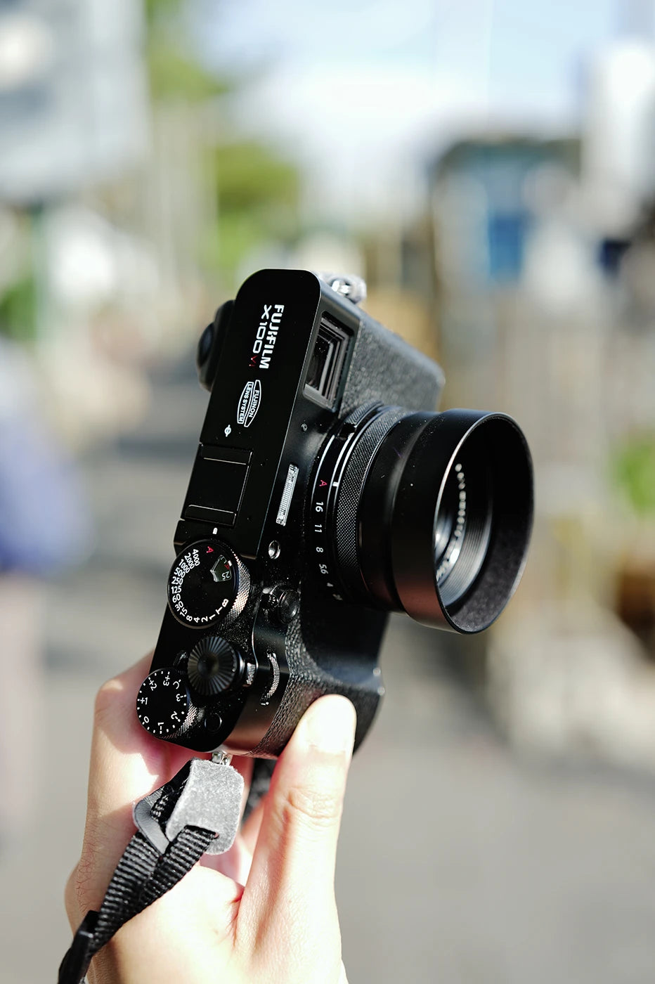 square-lens-hood-for-fujifilm-x100vi-x100-fuji-digital-camera-aluminum-style-accessories-shade-front-cap-black-circular-sleek