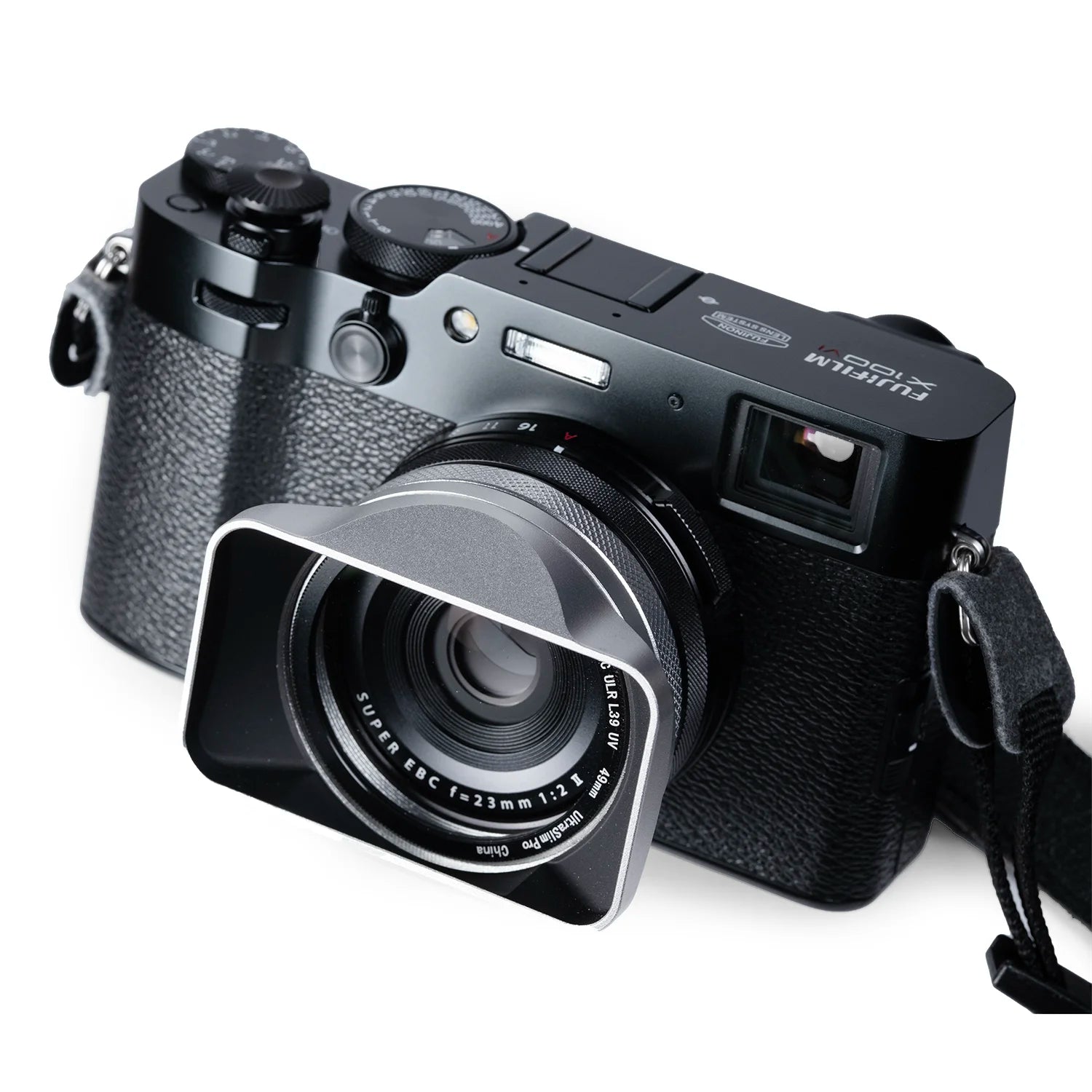 square-lens-hood-for-fujifilm-x100vi-x100-fuji-digital-camera-aluminum-style-accessories-shade-front-cap-silver-7
