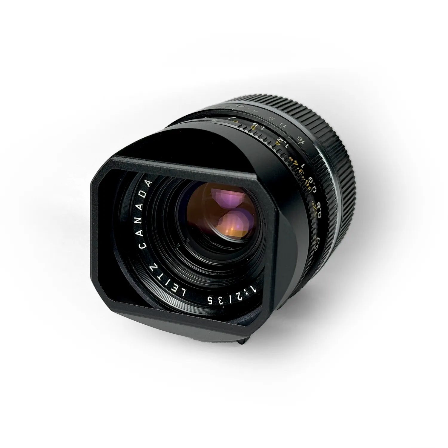 Metal Square Lens Hood For Leica Q3 43 & Q2 – Aluminum Alloy Shade Protector (Fits Original Cap)