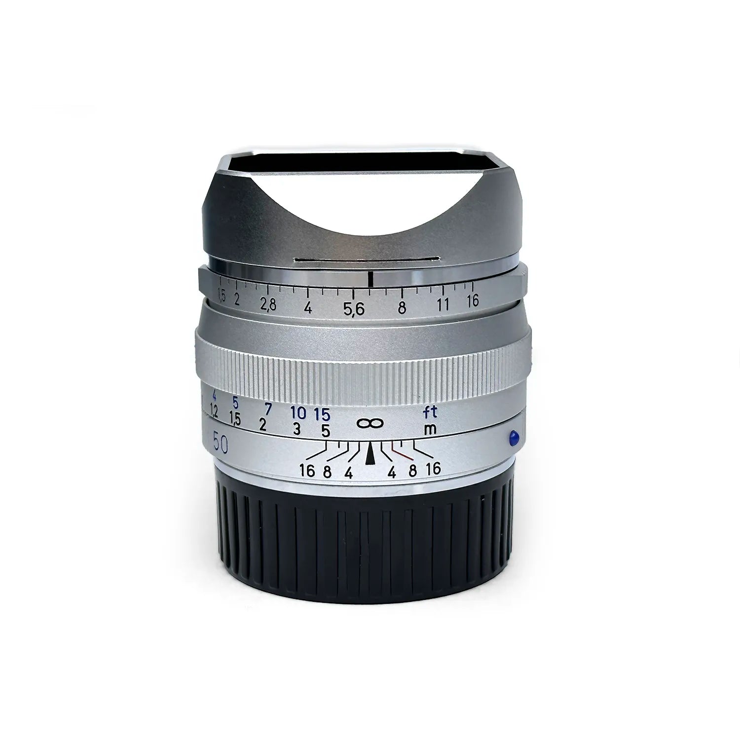 square-lens-hood-zeiss-cosina-50mm-50-1.5-f1.5-C-zm-m-mount-leica-accessories-shade-style-silver-black-aluminum-metal-2