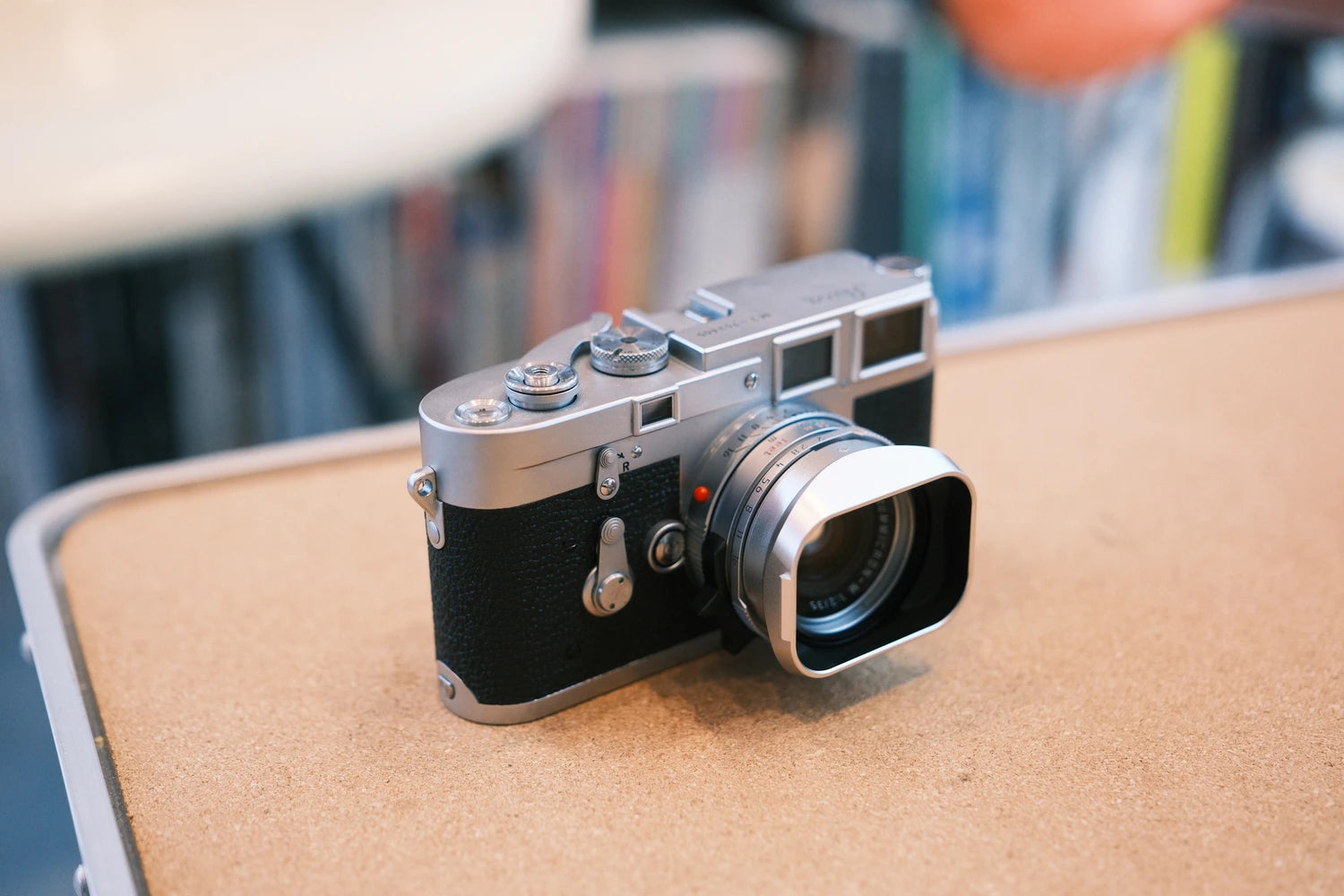 Square Lens Hood for Leica Summilux / Summicron 35mm (Silver)